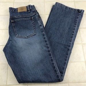Eddie Bauer Straight Leg Blue Jeans 4